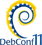 Logo 11. konferencji Debiana